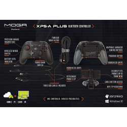 MANETTE MOGA XP5A PLUS MOBILE ANDROID / PC- NOIR ET ROUGE