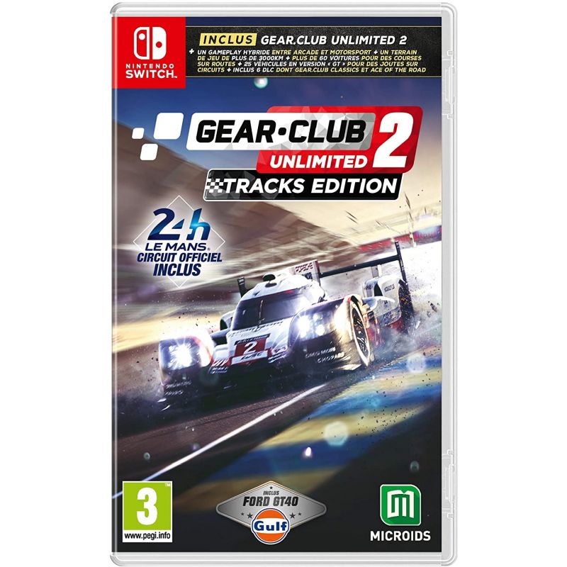 GEAR CLUB UNLIMITED 2 TRACKS EDITION SWITCH