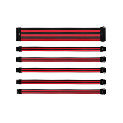 CABLES TRESSES COOLER MASTER KIT (RED/BLACK)