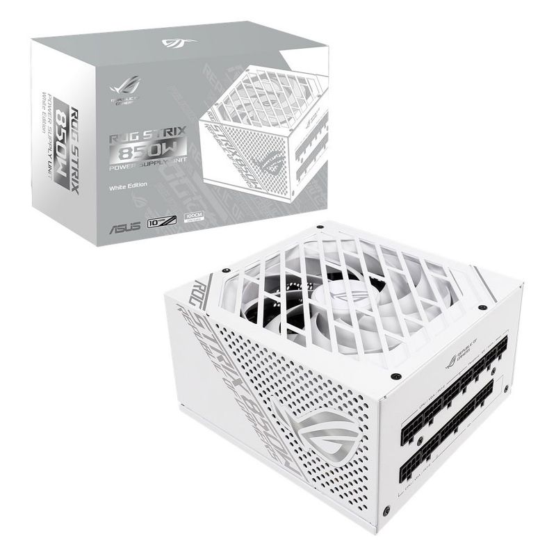 ALIM 850W ASUS - ROG STRIX 850G POWER SUPPLY WHITE EDITION - 80 PLUS GOLD -FULL MODULAIRE