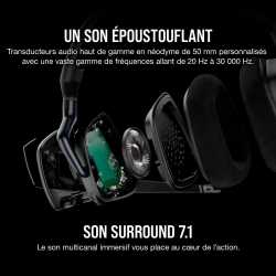 CASQUE CORSAIR GAMING VOID RGB ELITE BLACK (USB)