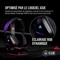 CASQUE CORSAIR GAMING VOID RGB ELITE BLACK (USB)