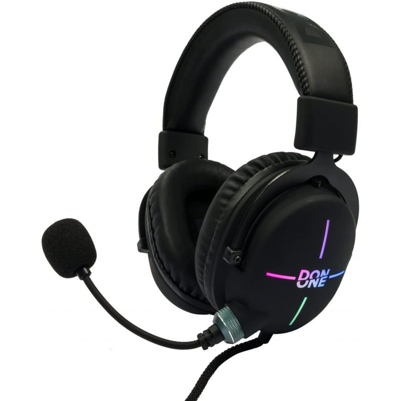 Support Pour Casque Gaming Blanc RGB - Connectique PC