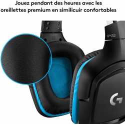 CASQUE LOGITECH G432 7.1 SURROUND SOUND WIRED