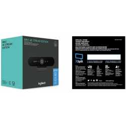 WEBCAM LOGITECH - BRIO STREAM 4K WEBCAM