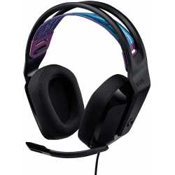 CASQUE LOGITECH - G335 FILAIRE GAMING HEADSET - BLACK