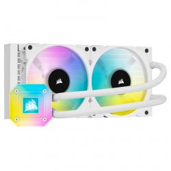 AIO WATERCOOLING CORSAIR ICUE H100I ELITE CAPELLIX WHITE - 240MM