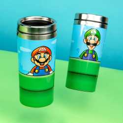 GOURDE SUPER MARIO - WARP PIPE - GOURDE DE VOYAGE EN METAL 450ML