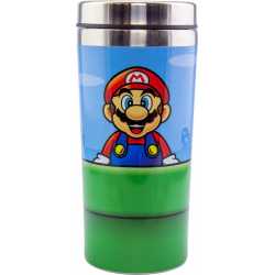 GOURDE SUPER MARIO - WARP PIPE - GOURDE DE VOYAGE EN METAL 450ML