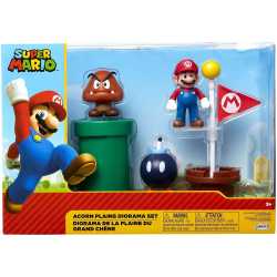 FIGURINE SUPER MARIO - ACORN PLAINS DIORAMA SET