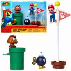 FIGURINE SUPER MARIO - ACORN PLAINS DIORAMA SET