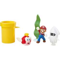 FIGURINE SUPER MARIO - 6 CM UNDERWATER DIORAMA SET