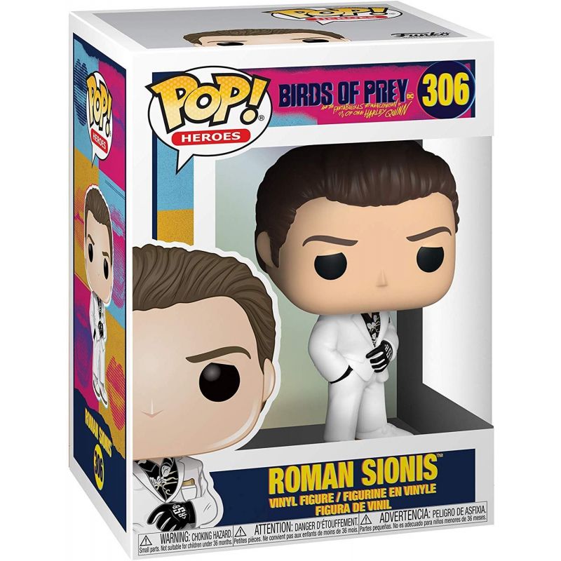 FUNKO! POP HEROES: BIRDS OF PREY - ROMAN SIONISW/ CHASE 306 (44374)