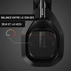 CASQUE ASTRO A50 4TH GENERATION GAMING HEADSET 7.1 BLACK PS4