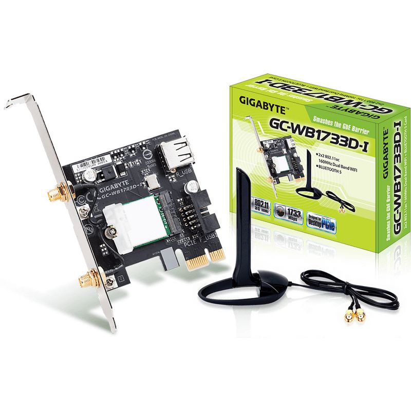 CARTE RESEAU GIGABYTE PCI-E BT5/WIFI AC