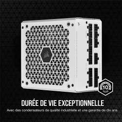 ALIMENTATION 750W CORSAIR RM750 80PLUS GOLD (2021) - BLANC