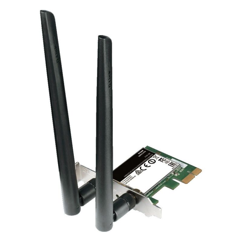 CARTE RESEAU D-LINK PCI-E WIFI 802.11AC 1200MBITS - DWA-582