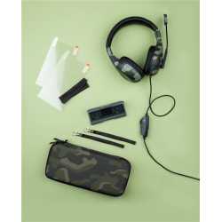 PACK NACON ESSENTIAL PACK SWITCH 6 EN 1 CAMO ( CASQUE, POCHETTE, DRAGONE, PROTECTIONS..)