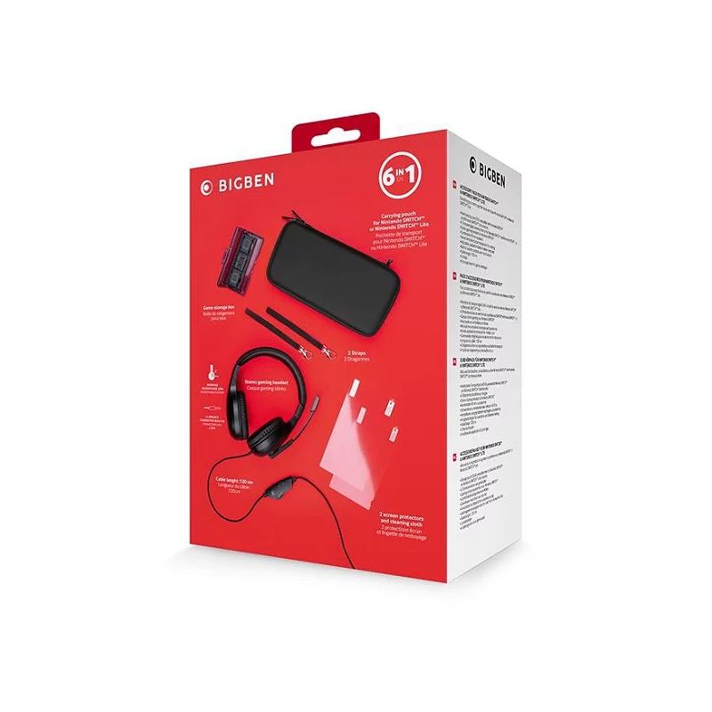 Pack Accessoires 6 en 1 pour Switch Lite - Subsonic - La Poste