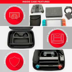 SACOCHE NINTENDO SWITCH GAME TRAVELER DELUXE SYSTEM TRAVEL CASE