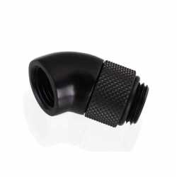 WATERCOOLING M.RED FITTING COUD ROTATIF 45° NOIR- 14MM