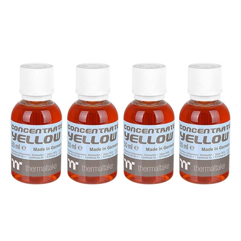 WATERCOOLING THERMALTAKE LIQUIDE TT PREMIUM CONCENTRATE YELLOW 4 X 50ML