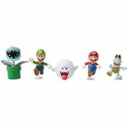 FIGURINE SUPER MARIO - BOO - 6CM FIGURINE X5 - BOX EXCLUSIF (400872)