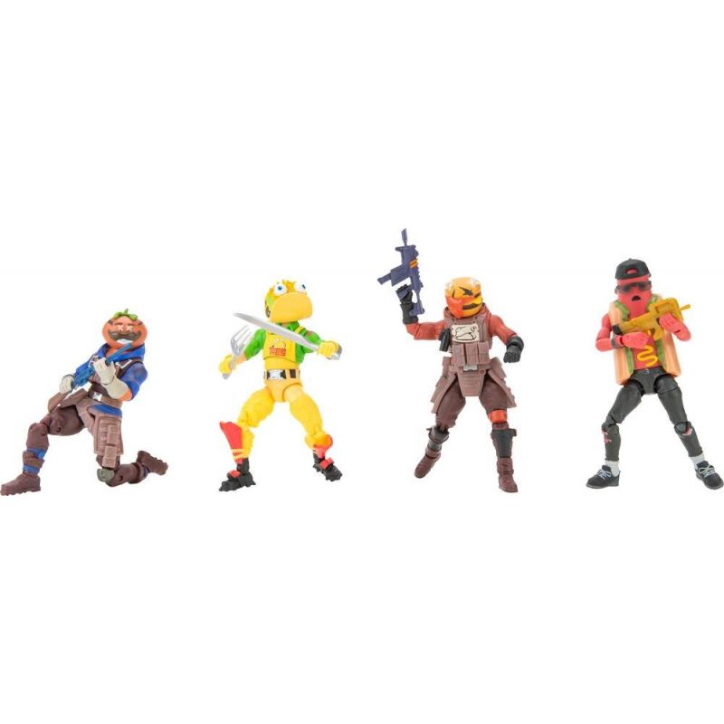 FIGURINE FORTNITE -SQUAD MODE 4-PACK SERIES 6