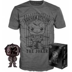 FUNKO! POP - DC COMICS - THE JOKER POP AND TEE (LARGE)