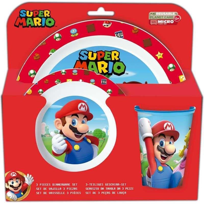 SUPER MARIO - SET PETIT DEJEUNER