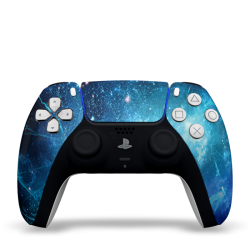 COQUE AVANT MANETTE PS5 BRILLANTE + PAD - NEBULA PS5