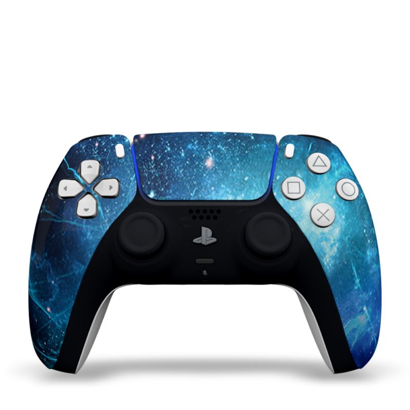 COQUE AVANT MANETTE PS5 BRILLANTE + PAD - NEBULA PS5