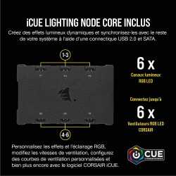 VENTILATEUR BOITIER - CORSAIR ICUE SP120 RGB PRO PACK DE 3