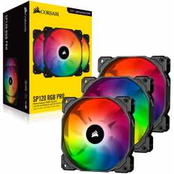 VENTILATEUR BOITIER - CORSAIR ICUE SP120 RGB PRO PACK DE 3