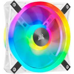 VENTILATEUR BOITIER CORSAIR ICUE QL120 RGB LED - BLANC