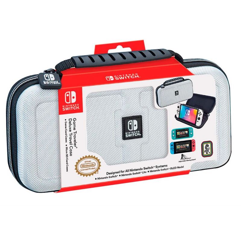 SACOCHE OFFICIELLE NINTENDO BIG BEN SWITCH WHITE + GAME & SD CASES (SWITCH)