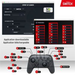 Convertisseur clavier et souris pour PS4 / Switch / PS4 Pro / XBOX ONE  (noir)