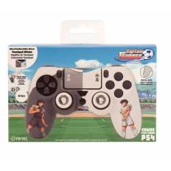 PACK CAPTAIN TSUBASA - COQUE + TOUCHPAD STIKER + GRIPS POUR MANETTE PS4 - CAPTAIN TSUBASA