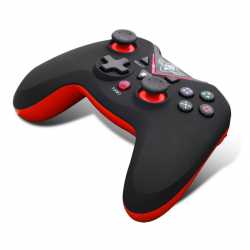 MANETTE XGP SANS FIL- PS3- PC- LED-RECEPTEUR NANO USB -NOIR ET ROUGE