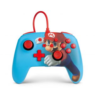 MANETTE SWITCH FILAIRE- MARIO PUNCH AVEC PALETTES SWITCH