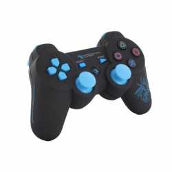 MANETTE PS3 DRAGON SHOCK MANETTE SANS FILBLUETOOTH NOIRE/BLUE