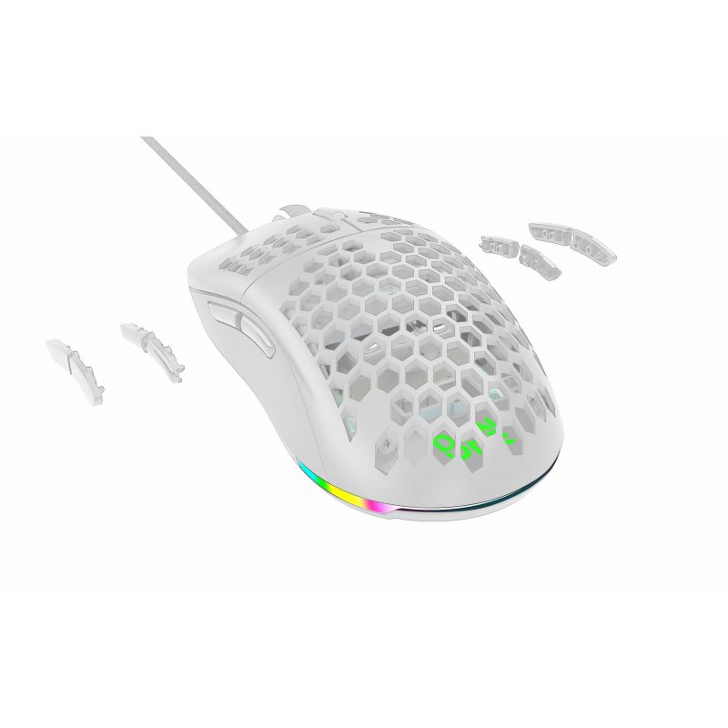 SOURIS GAMING - GM500 RGB- LIGHTWEIGHT - WHITE