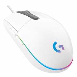 SOURIS LOGITECH - G203 LIGHTSYNC WHITE