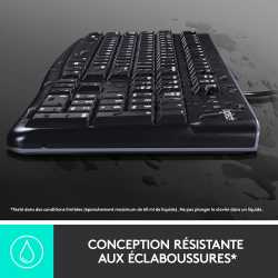 PACK CLAVIER & SOURIS FILAIRE LOGITECH MK120