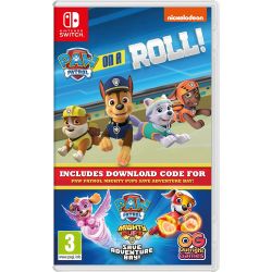 PAW PATROL( PAT PATROUILLE) ON A ROLL + MIGHTY PUPS (PACK 2 JEUX ) OCC