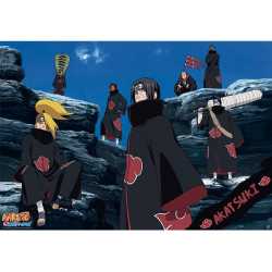 POSTER NARUTO SHIPPUDEN - AKATSUKI ROULE FILM (91.5X61)