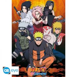 POSTER NARUTO SHIPPUDEN - GROUPE ROULE FILM (91.5X61)