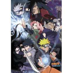 POSTER NARUTO SHIPPUDEN - GROUPE GUERRE NINJA ROULE FILM (91.5X61)