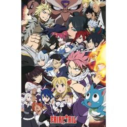 POSTER FAIRY TAIL - FAIRY TAIL VS OTHER GUILDS ROULE FILME (91.5X61)
