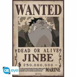 POSTER ONE PIECE - WANTED JINBE - (52X35)